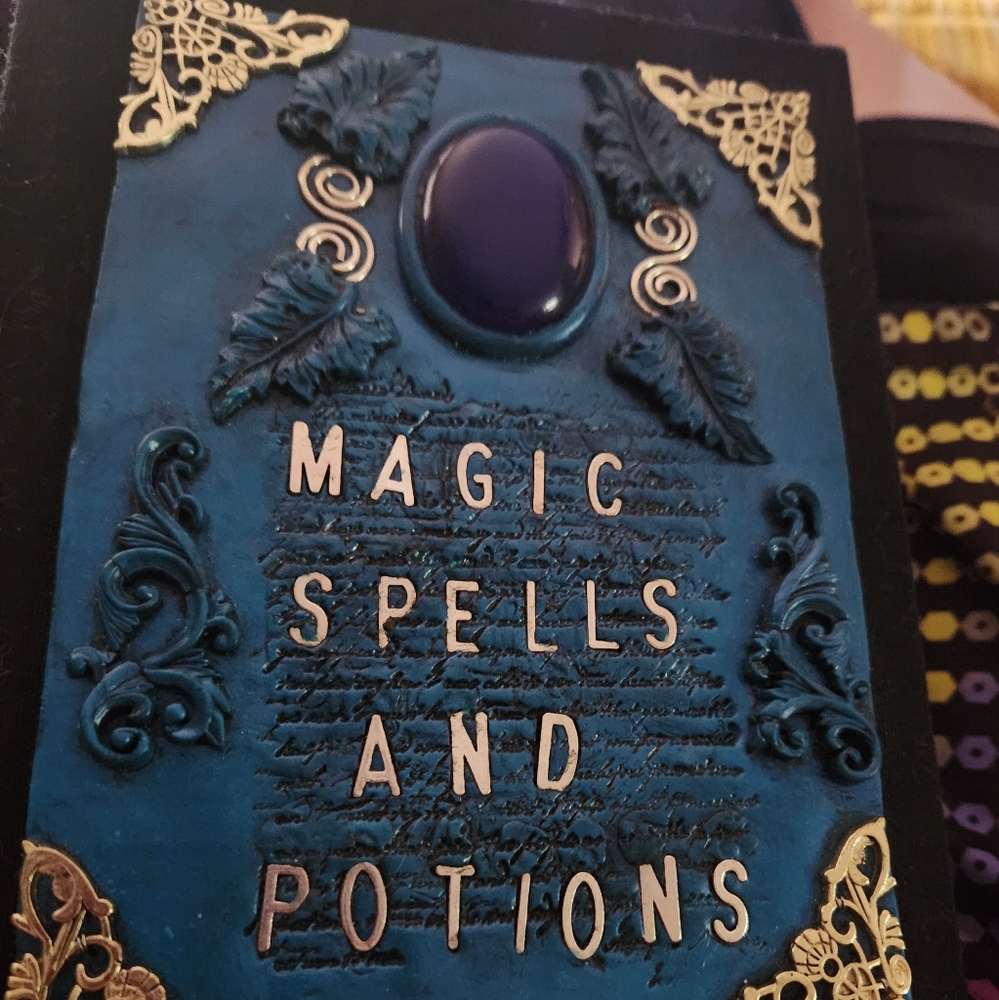 Magic Spells and Potions Book Cover